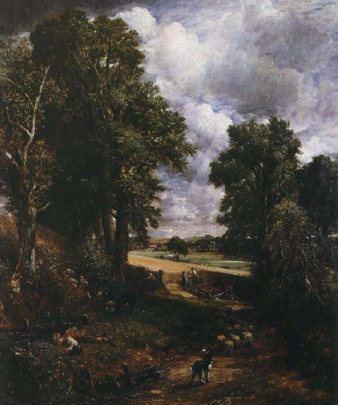 John Constable sadesfalrer oil painting image